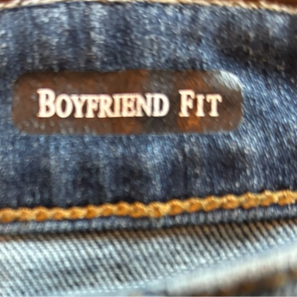 Judy Blue Boyfriend Fit High Rise Bleach Splatter 82346 Blue Jeans Women’s 07/28 - Picture 4 of 11